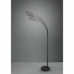 Luminaires Reality Lampadaire Reality Reed LED Noir, 5 lumières* Éclairage Led