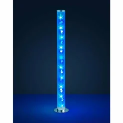 Luminaires Reality Lampadaire Reality Rico LED Chrome, 1 lumière, Télécommandes, Changeur de couleurs* Lampadaires Et Lampes Sur Pied