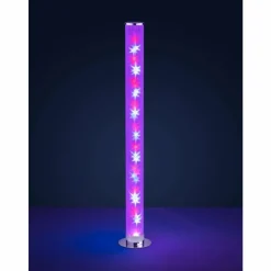 Luminaires Reality Lampadaire Reality Rico LED Chrome, 1 lumière, Télécommandes, Changeur de couleurs* Lampadaires Et Lampes Sur Pied