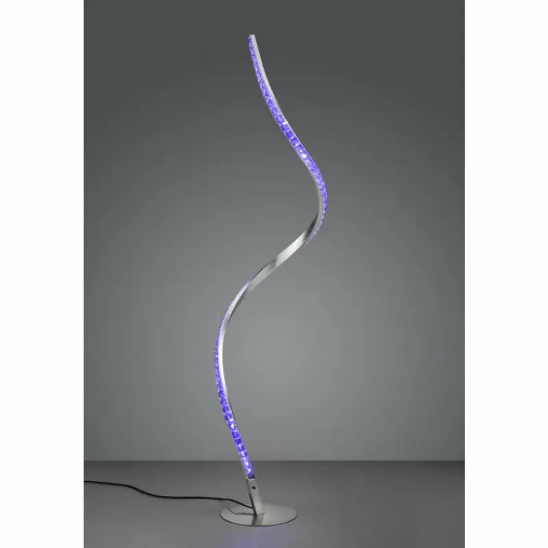 Luminaires Reality Lampadaire Reality Rubin LED Aluminium, 1 lumière, Télécommandes, Changeur de couleurs* Éclairage Led