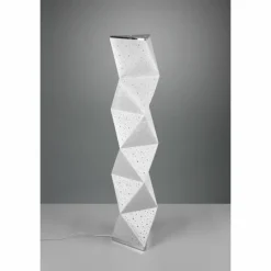 Luminaires Reality Lampadaire Reality Suma LED Chrome, 1 lumière, Télécommandes, Changeur de couleurs* Lampadaires Et Lampes Sur Pied