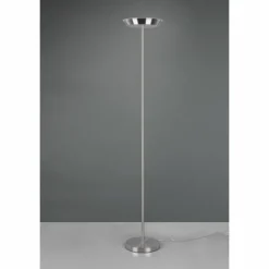 Luminaires Reality Lampadaire Reality Swona LED Nickel mat, 1 lumière, Télécommandes