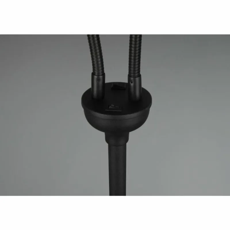 Lampes En Tissu-Luminaires Reality Lampadaire Reality Tommy Noir, 2 lumières