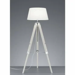 Lampes En Tissu-Luminaires Reality Lampadaire Reality TRIPOD Blanc, 1 lumière