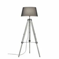 Lampes En Tissu-Luminaires Reality Lampadaire Reality TRIPOD Gris, 1 lumière