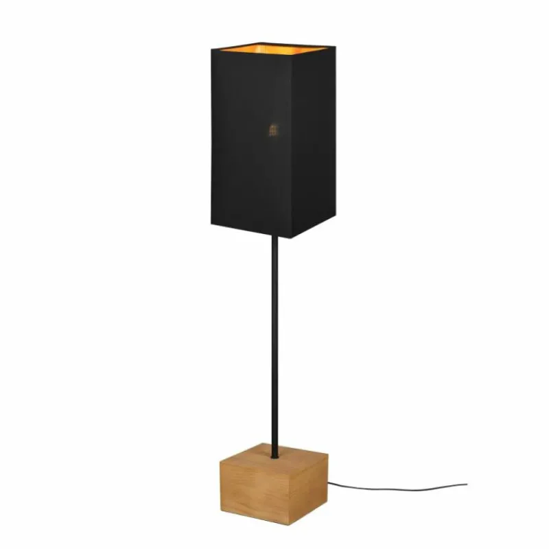 Lampes En Tissu-Luminaires Reality Lampadaire Reality Woody Écru, 1 lumière