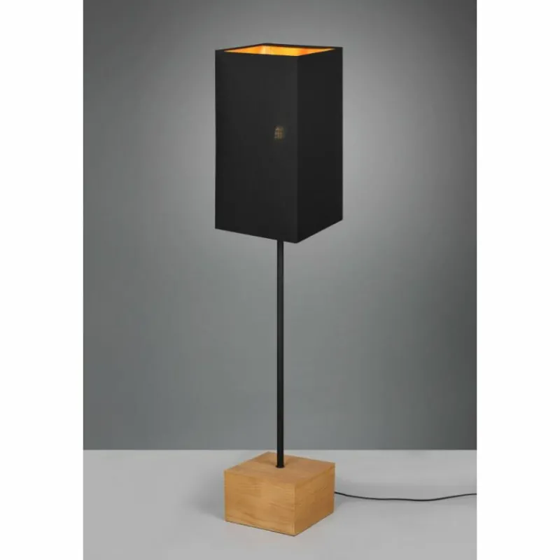 Lampes En Tissu-Luminaires Reality Lampadaire Reality Woody Écru, 1 lumière