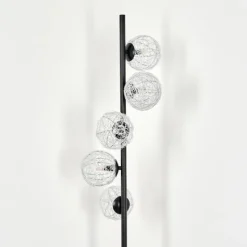 Lampes À Boules-hofstein Lampadaire Remaisnil Argenté, 5 lumières