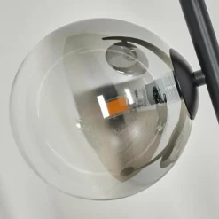 hofstein Lampadaire Remaisnil Noir, 3 lumières