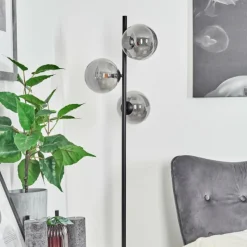 hofstein Lampadaire Remaisnil Noir, 3 lumières