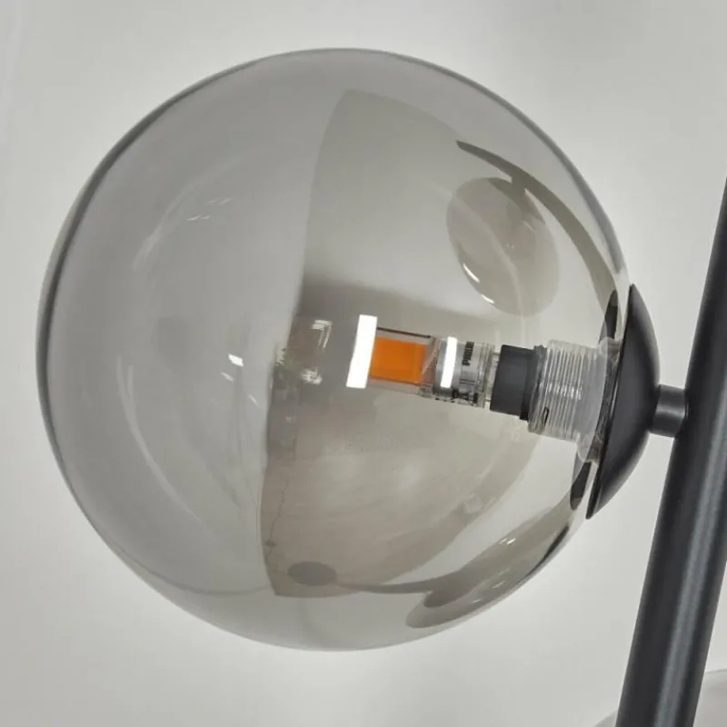 hofstein Lampadaire Remaisnil Noir, 3 lumières