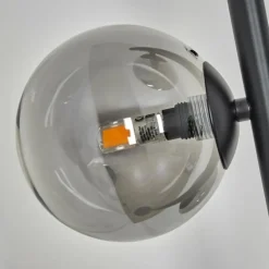 hofstein Lampadaire Remaisnil Noir, 3 lumières