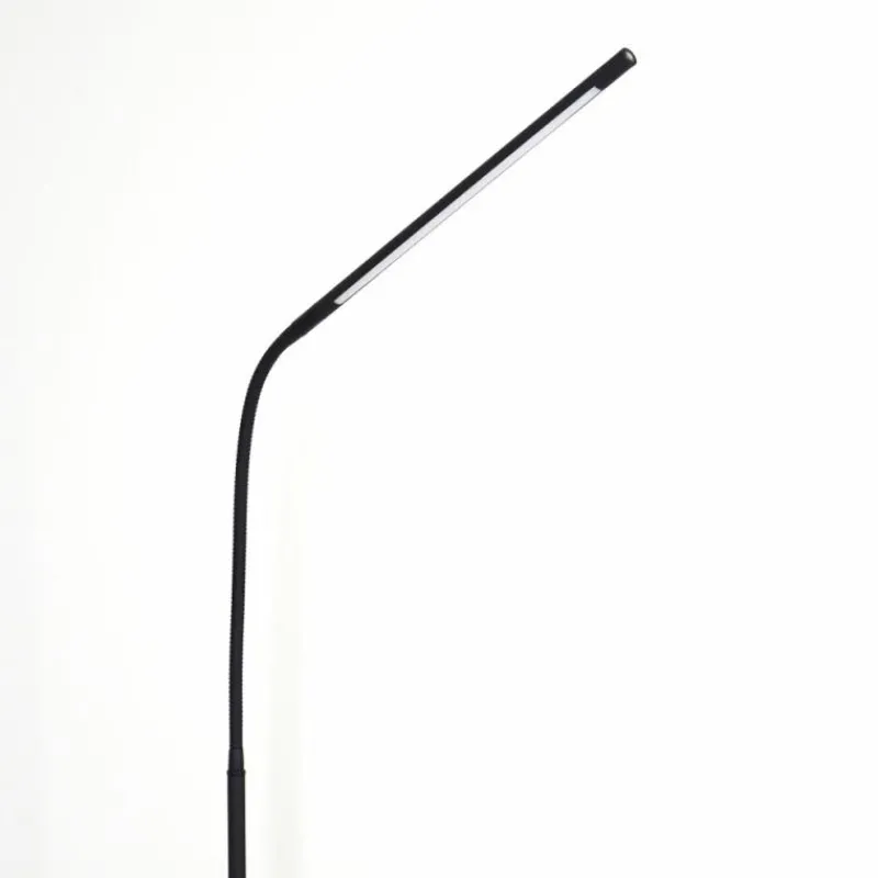 hofstein Lampadaire Reuland LED Noir, 1 lumière