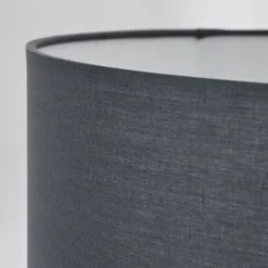 Lampes En Tissu-hofstein Lampadaire Rinkens Nickel mat, 1 lumière