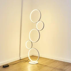 hofstein Lampadaire Rodekro LED Blanc, 1 lumière