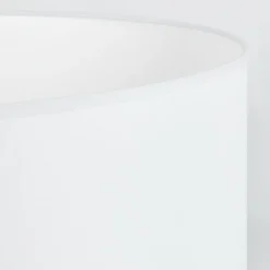 Lampes En Tissu-hofstein Lampadaire Saladillo Écru, Noir, 1 lumière