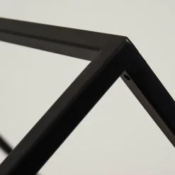 Lampes Vintages & Rétros-hofstein Lampadaire Salla Bois foncé, Noir, 5 lumières