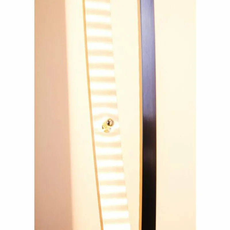 hofstein Lampadaire Santa Marta LED Chrome, Nickel mat, 1 lumière* Lampadaires Et Lampes Sur Pied