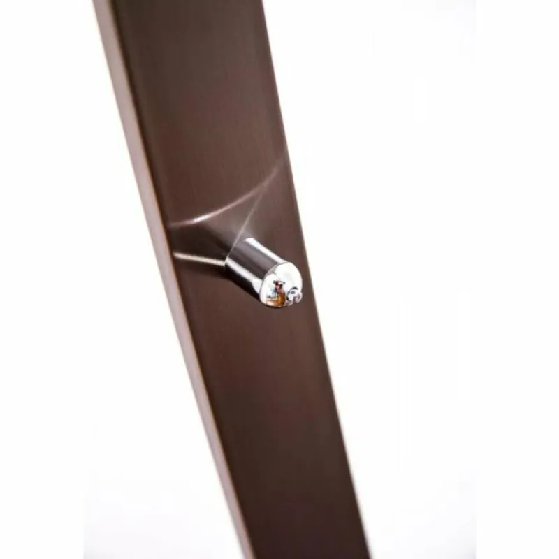 hofstein Lampadaire Santa Marta LED Chrome, Nickel mat, 1 lumière* Lampadaires Et Lampes Sur Pied