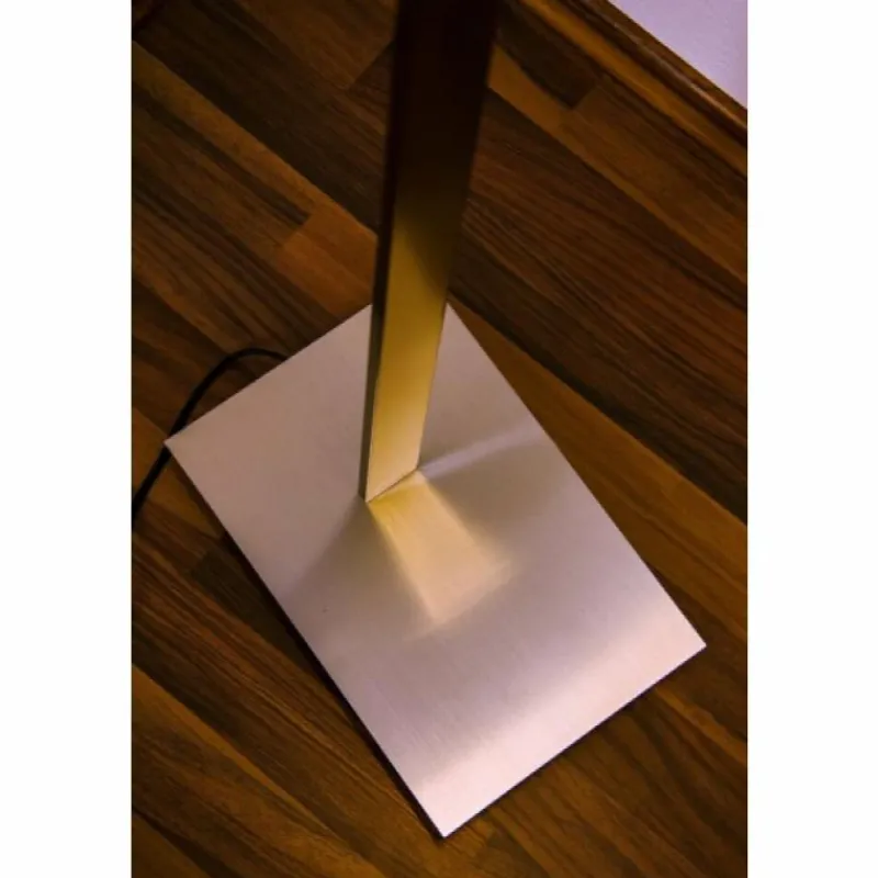 hofstein Lampadaire Santa Marta LED Chrome, Nickel mat, 1 lumière* Lampadaires Et Lampes Sur Pied