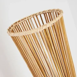 Lampes En Tissu-hofstein Lampadaire Saranda Brun, 1 lumière