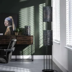 hofstein Lampadaire Sarzedas, 2 lumières* Lampadaires Et Lampes Sur Pied