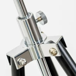 Lampes Dorées-hofstein Lampadaire Saturn Chrome, Noir, 1 lumière