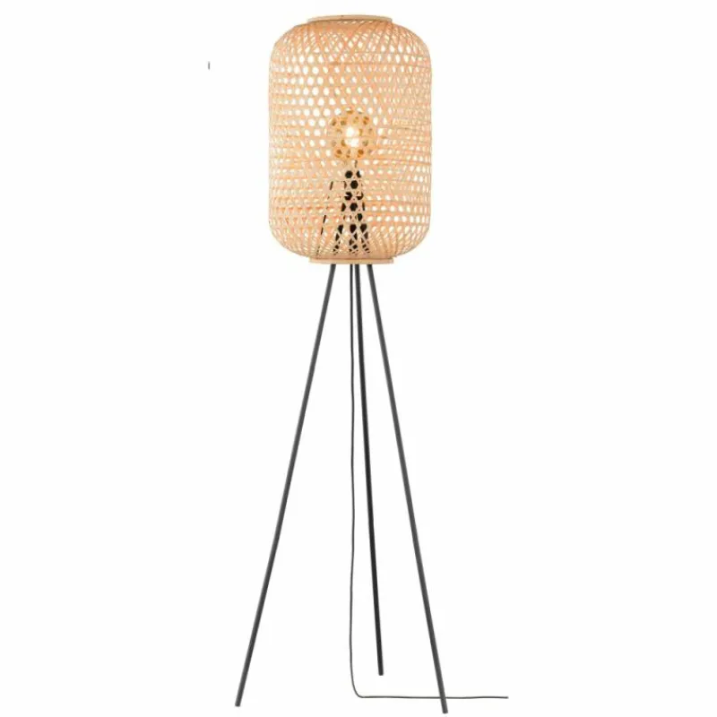 Style Boho-Chic-SCHÖNER WOHNEN-Kollektion Lampadaire CALLA Noir, 1 lumière
