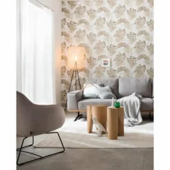 Style Boho-Chic-SCHÖNER WOHNEN-Kollektion Lampadaire CALLA Noir, 1 lumière