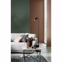 SCHÖNER WOHNEN-Kollektion Lampadaire STINA LED Noir, 1 lumière* Éclairage Led