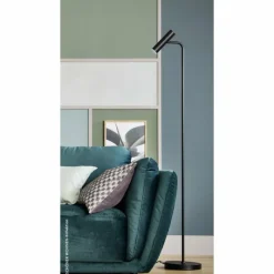 SCHÖNER WOHNEN-Kollektion Lampadaire STINA LED Noir, 1 lumière* Éclairage Led