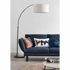 Lampes En Tissu-SCHÖNER WOHNEN-Kollektion Lampadaire Bowe Noir, 3 lumières