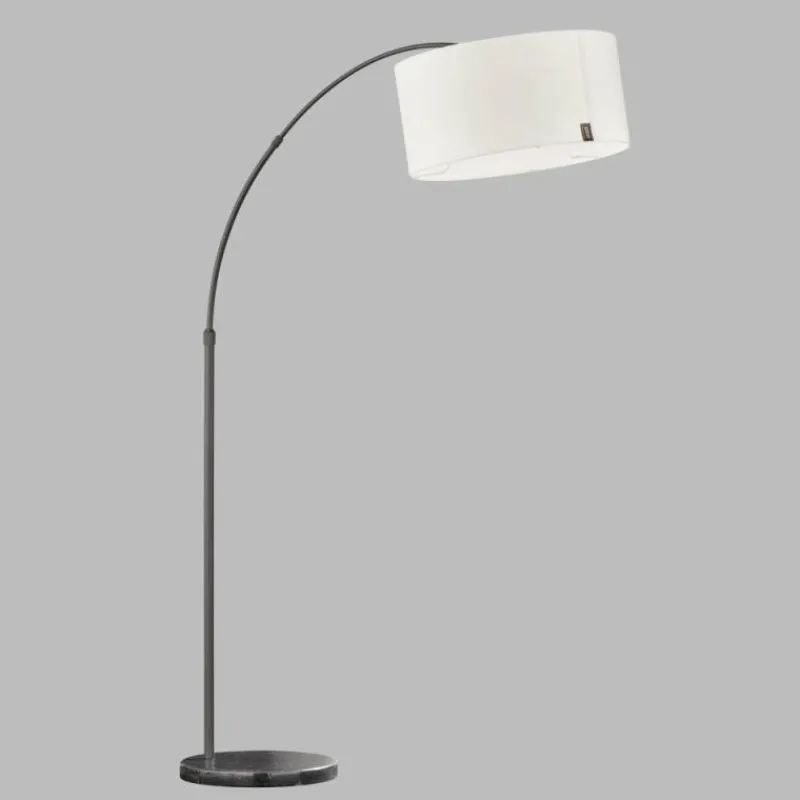 Lampes En Tissu-SCHÖNER WOHNEN-Kollektion Lampadaire Bowe Noir, 3 lumières
