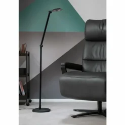 SCHÖNER WOHNEN-Kollektion Lampadaire Office LED Noir, 1 lumière* Lampadaires Et Lampes Sur Pied
