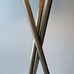 Lampes En Tissu-SCHÖNER WOHNEN-Kollektion Lampadaire SCHÖNER-WOHNEN-Kollektion Pina Nickel mat, 3 lumières