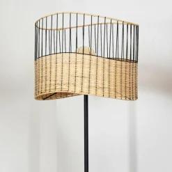 Luminaires Scandinaves-hofstein Lampadaire Shalo Noir, 1 lumière