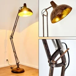 hofstein Lampadaire Sharif Rouille, 1 lumière* Lampadaires Et Lampes Sur Pied