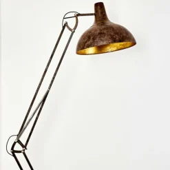 hofstein Lampadaire Sharif Rouille, 1 lumière* Lampadaires Et Lampes Sur Pied