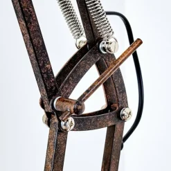 hofstein Lampadaire Sharif Rouille, 1 lumière* Lampadaires Et Lampes Sur Pied