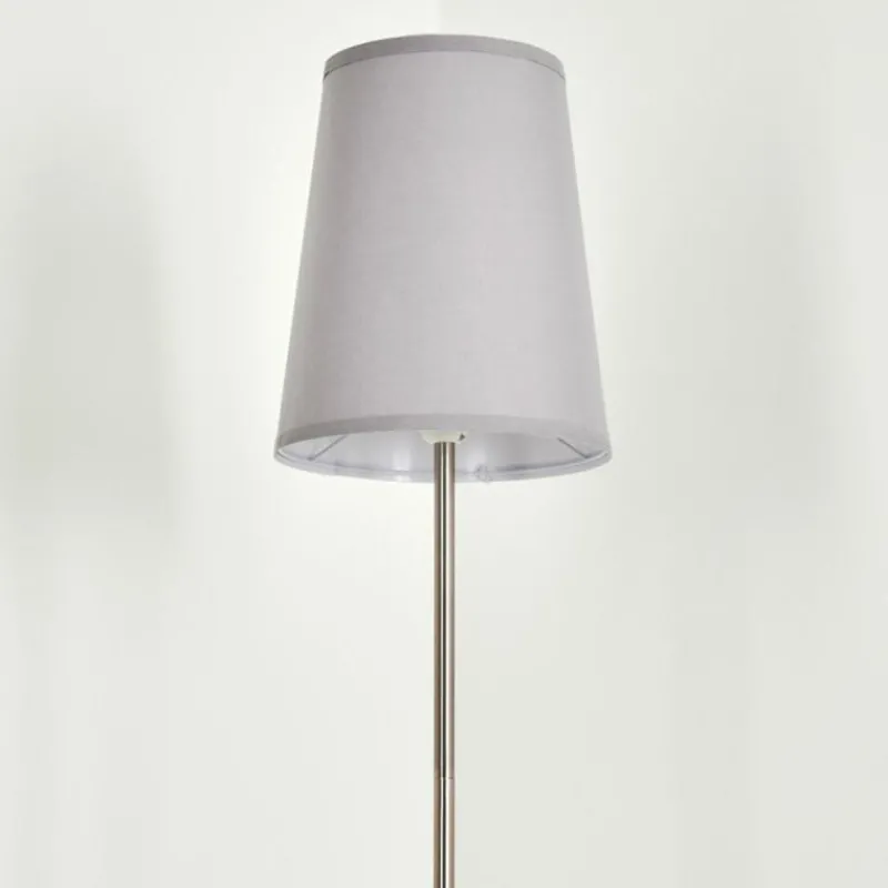 Lampes En Tissu-hofstein Lampadaire Snar Nickel mat, 1 lumière