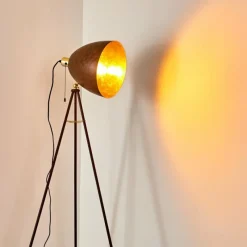 Lampes Vintages & Rétros-hofstein Lampadaire Sorsele Rouille, 1 lumière