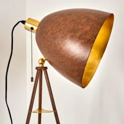 Lampes Vintages & Rétros-hofstein Lampadaire Sorsele Rouille, 1 lumière