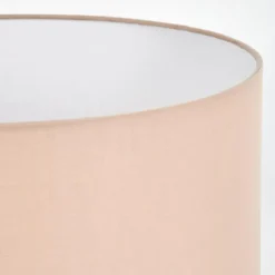 Lampes En Tissu-hofstein Lampadaire Soungou Écru, Noir, 1 lumière