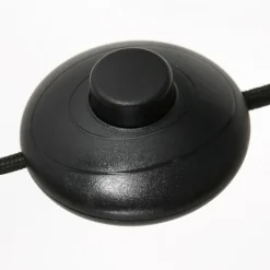 Suspension Verre Fumé-Luminaires Steinhauer Lampadaire Steinhauer Bollique Noir, 1 lumière