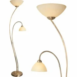 Luminaires Steinhauer Lampadaire Steinhauer CAPRI Bronze, 2 lumières