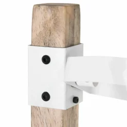 Lampes Industrielles-Luminaires Steinhauer Lampadaire Steinhauer Gearwood Bois foncé, Blanc, 1 lumière