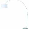 Lampes En Tissu-Luminaires Steinhauer Lampadaire Steinhauer GRAMINEUS Acier inoxydable, 1 lumière