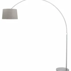 Lampes En Tissu-Luminaires Steinhauer Lampadaire Steinhauer GRAMINEUS Acier inoxydable, 1 lumière