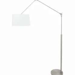 Lampes En Tissu-Luminaires Steinhauer Lampadaire Steinhauer GRAMINEUS Acier inoxydable, 1 lumière