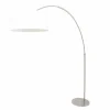 Lampes En Tissu-Luminaires Steinhauer Lampadaire Steinhauer Gramineus Acier inoxydable, 1 lumière